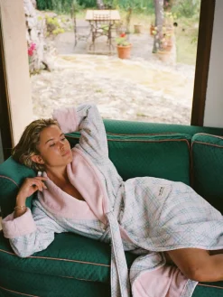 Best Sale Djerf Avenue Contrast Robe Cottage Meadow