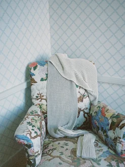 Best Sale Djerf Avenue Contrast Scarf Beige