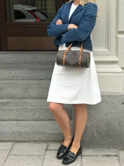 Hot Djerf Avenue Corduroy Skirt White