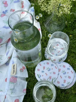 Cheap Djerf Avenue Daily Coasters Summer Berries - 4 pieces