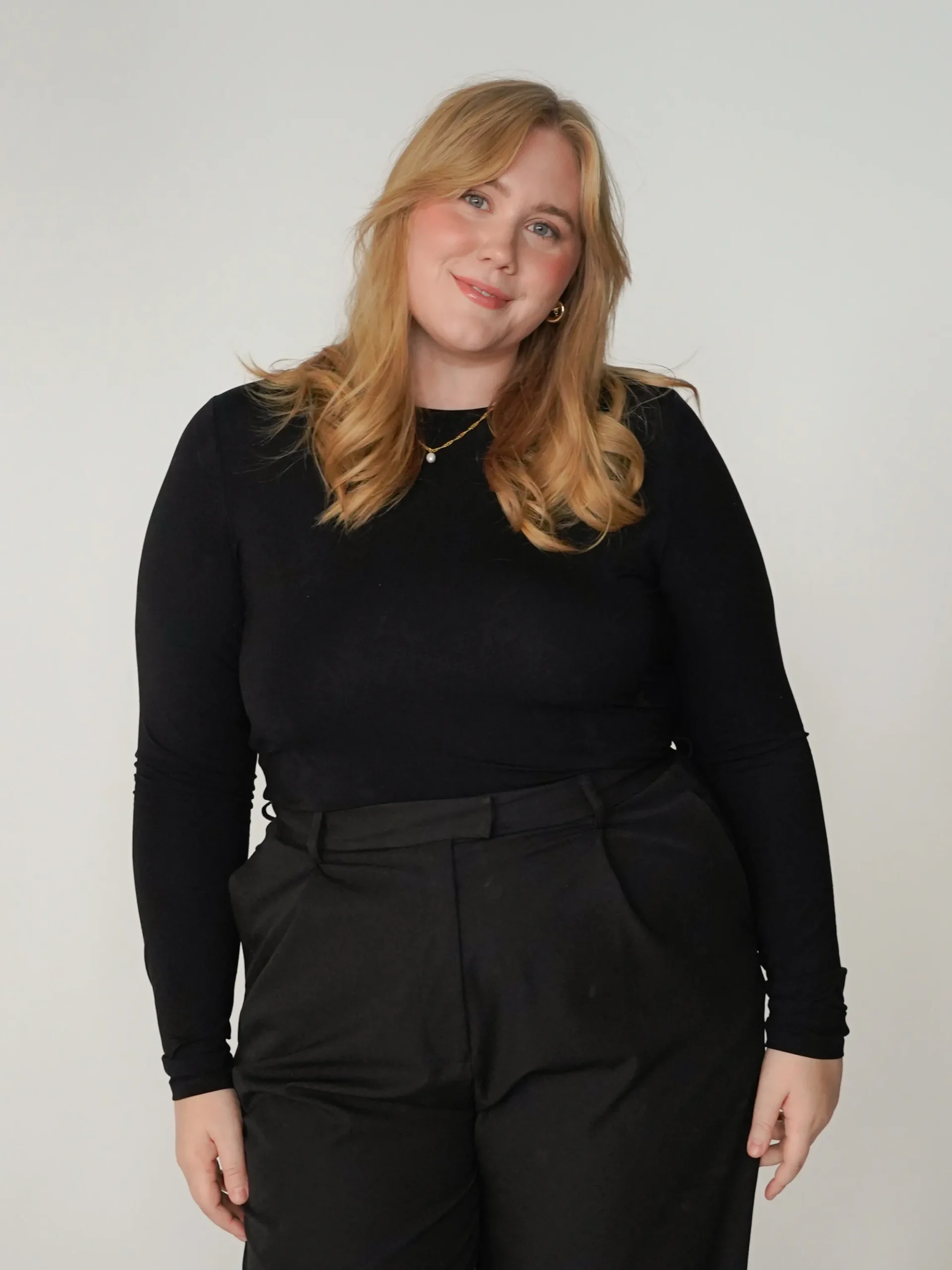 Shop Djerf Avenue Daily Long Sleeve Top Black