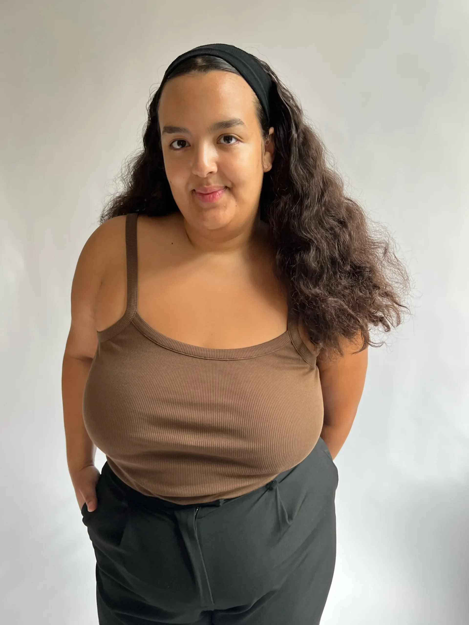 Flash Sale Djerf Avenue Daily Tank Top Ribbed Cocoa