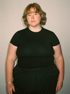 Cheap Djerf Avenue Daily T-shirt Black