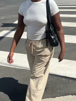 Best Djerf Avenue Daily T-shirt Grey Melange