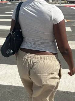 Best Djerf Avenue Daily T-shirt Grey Melange