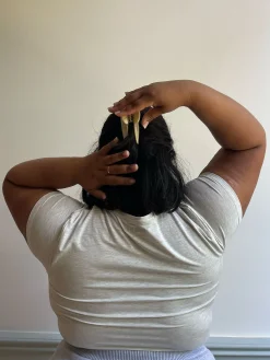 Best Djerf Avenue Daily T-shirt Grey Melange