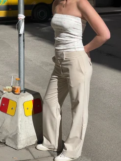 Flash Sale Djerf Avenue Daily Tube Top Butterfly White Butterfly