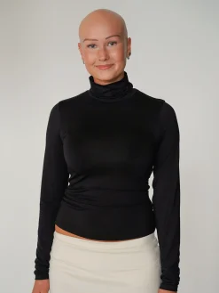 Store Djerf Avenue Daily Turtleneck Top Black