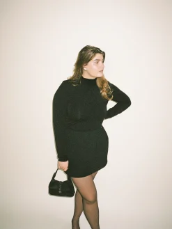 Store Djerf Avenue Daily Turtleneck Top Black