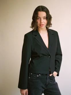 Shop Djerf Avenue Day-to-day Blazer Black