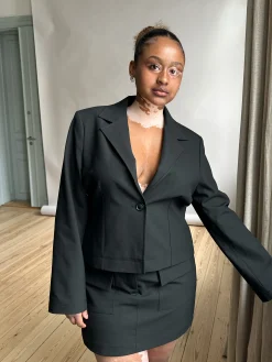 Shop Djerf Avenue Day-to-day Blazer Black