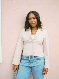 Flash Sale Djerf Avenue Day-to-day Blazer Blush