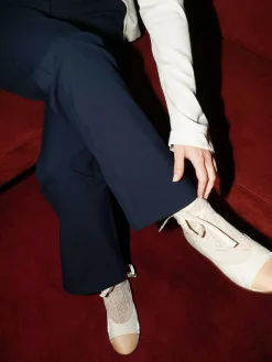 Sale Djerf Avenue Day-to-day Pants Deep Blue