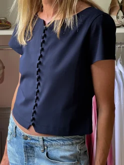 New Djerf Avenue Day-to-day Top Deep Blue