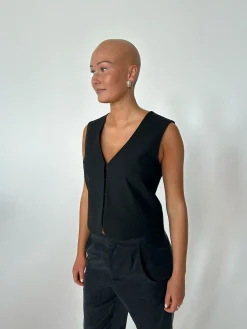 Shop Djerf Avenue Day-to-day Vest Black