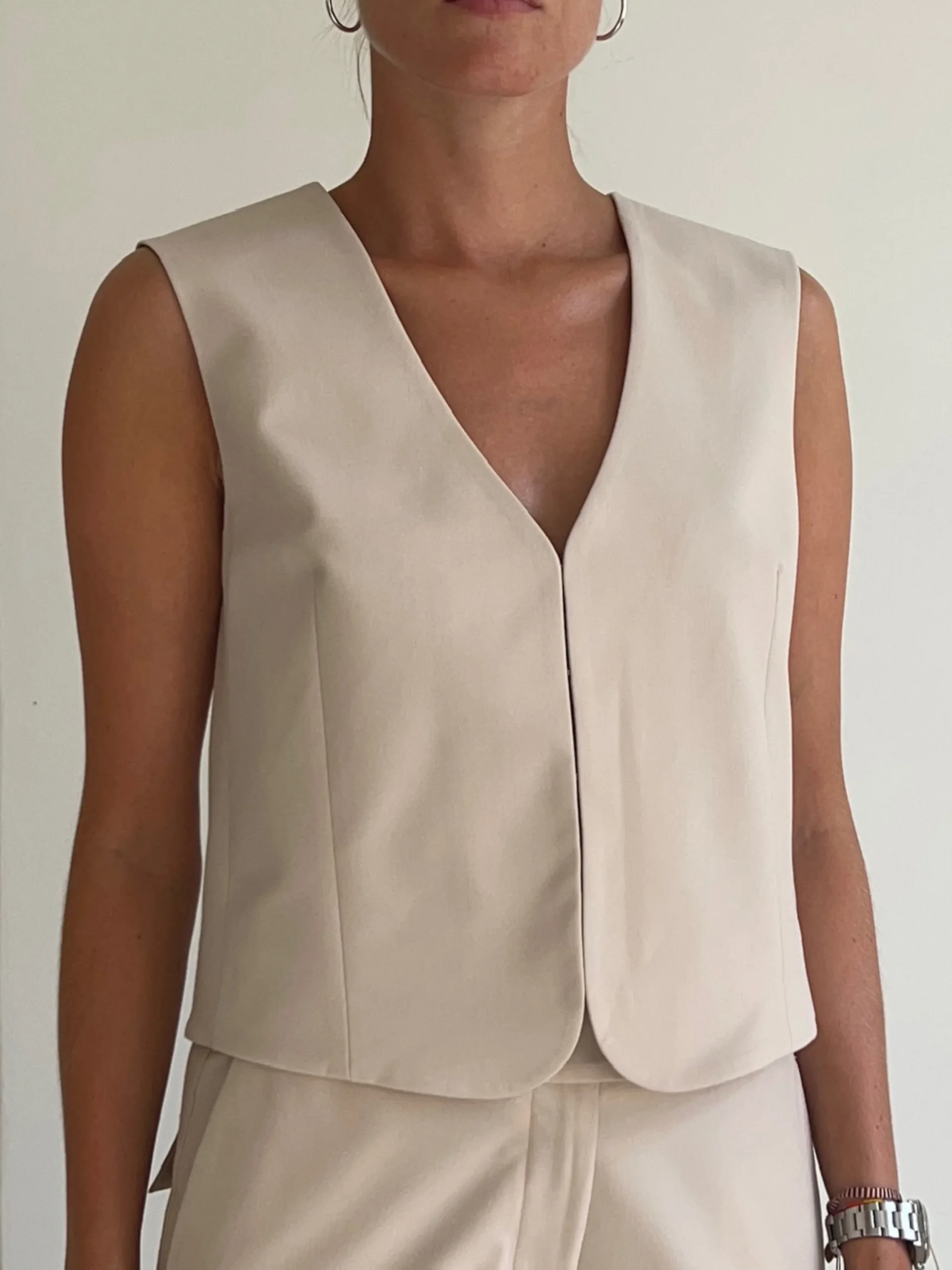 Flash Sale Djerf Avenue Day-to-day Vest Cream