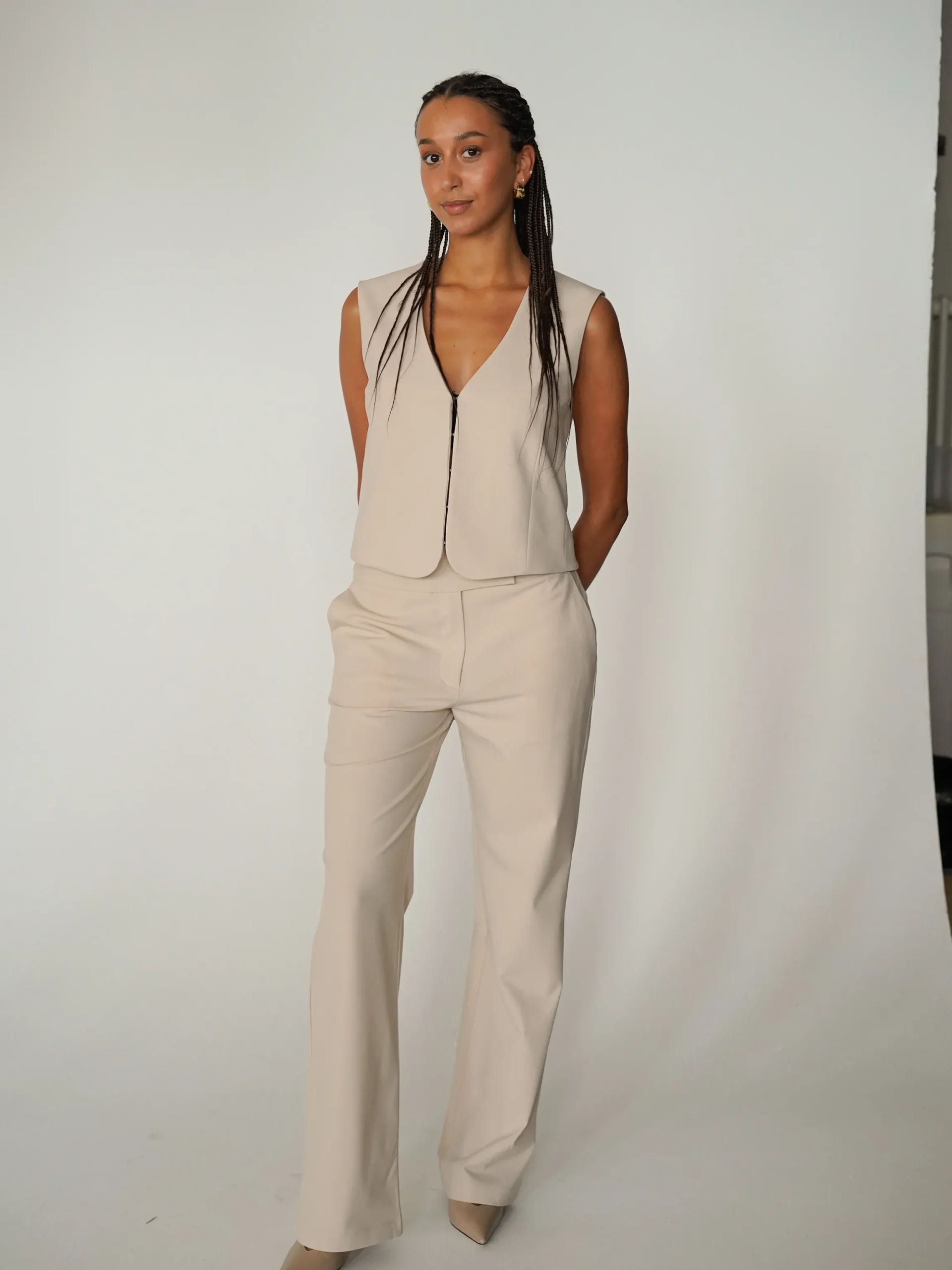 Flash Sale Djerf Avenue Day-to-day Vest Cream