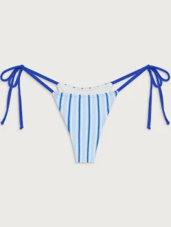 Best Sale Djerf Avenue Divine Terry Bikini Bottom Seaside Stripe