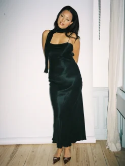 Cheap Djerf Avenue Dream Dress Maxi Ash