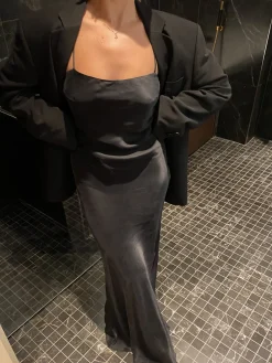 Cheap Djerf Avenue Dream Dress Maxi Ash