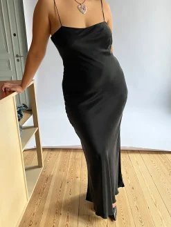 Cheap Djerf Avenue Dream Dress Maxi Ash