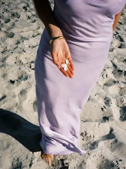 Cheap Djerf Avenue Dream Dress Maxi Iris