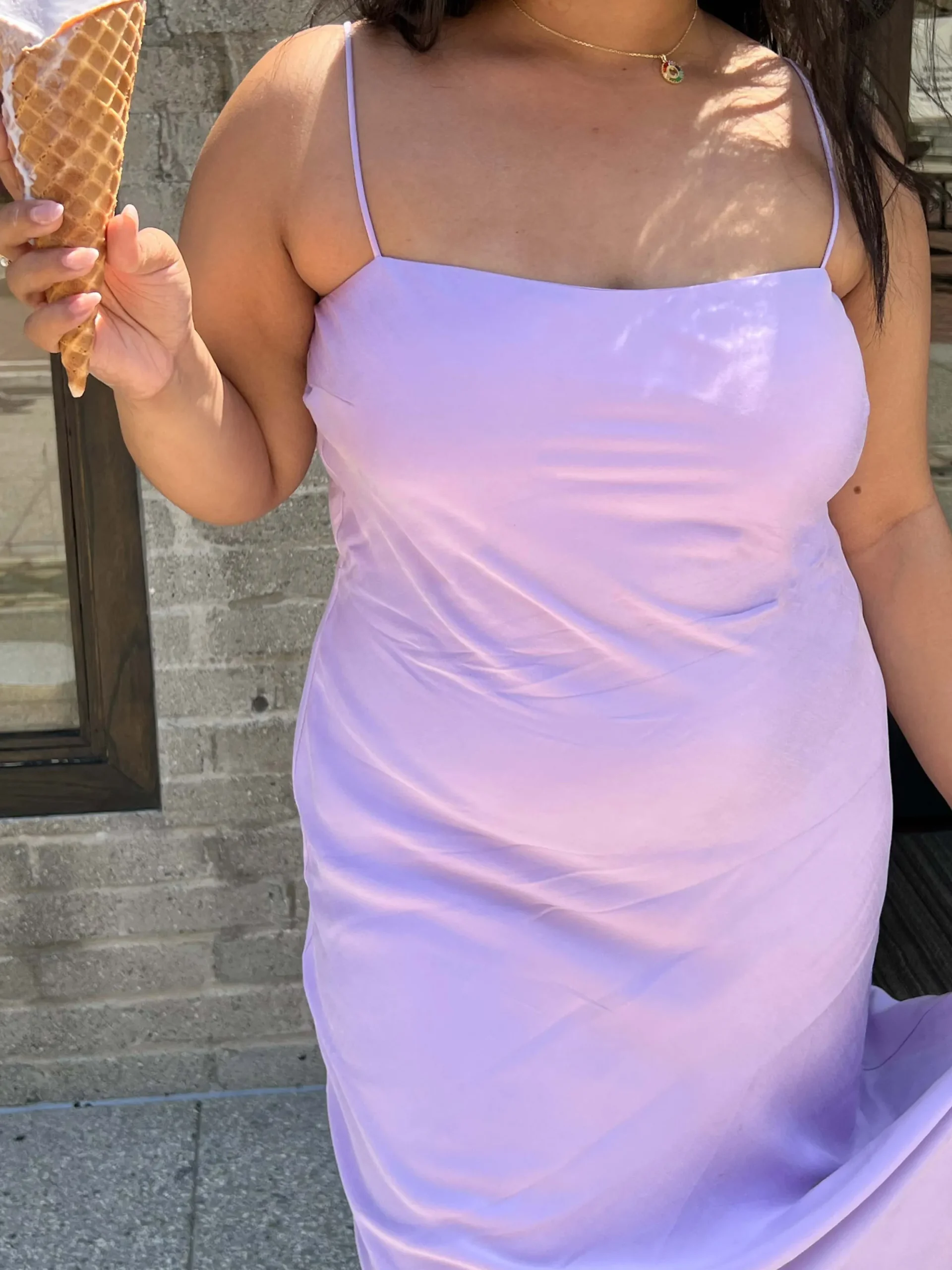 Cheap Djerf Avenue Dream Dress Maxi Iris