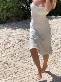 Flash Sale Djerf Avenue Dream Dress Midi Cloud