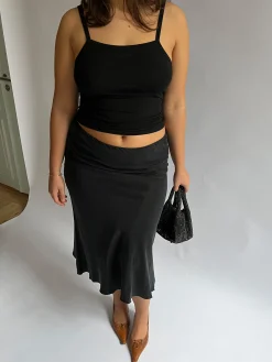 Online Djerf Avenue Dream Skirt Ash