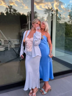 New Djerf Avenue Dream Skirt Baby Blue