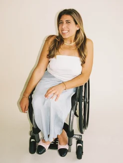 New Djerf Avenue Dream Skirt Baby Blue