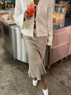 New Djerf Avenue Dream Skirt Rain