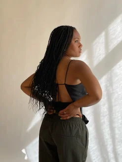 Online Djerf Avenue Dream Tank Top Ash