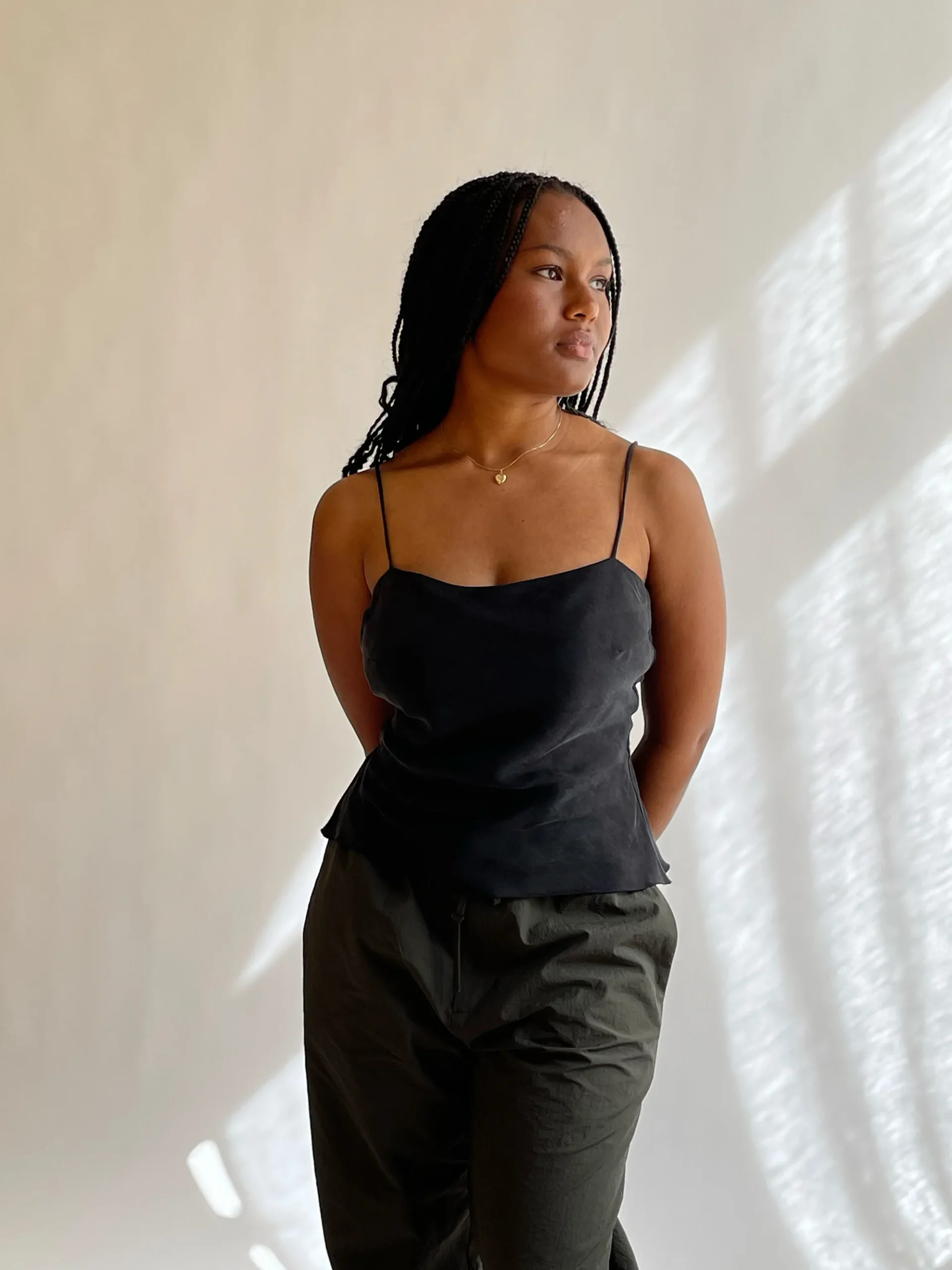 Online Djerf Avenue Dream Tank Top Ash