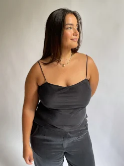 Online Djerf Avenue Dream Tank Top Ash