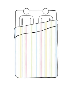 New Djerf Avenue Duvet Cover Summer Rainbow