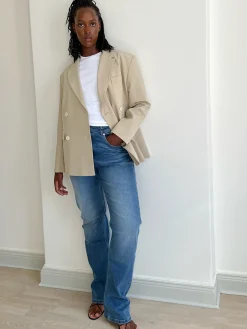 Hot Djerf Avenue Essential Blazer Greige