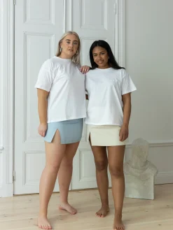 Cheap Djerf Avenue Essential T-shirt White