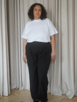 Cheap Djerf Avenue Essential T-shirt White