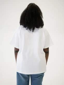 Cheap Djerf Avenue Essential T-shirt White