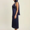 Flash Sale Djerf Avenue Evening Midi Dress Midnight Blue