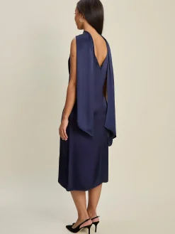 Flash Sale Djerf Avenue Evening Midi Dress Midnight Blue