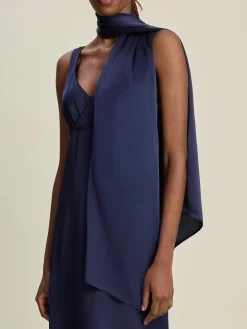 Hot Djerf Avenue Evening Scarf Midnight Blue