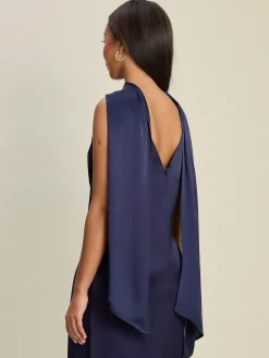 Hot Djerf Avenue Evening Scarf Midnight Blue