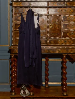 Hot Djerf Avenue Evening Scarf Midnight Blue