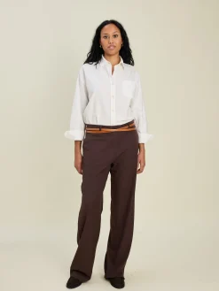 Online Djerf Avenue Everyday Pants Tall Brown