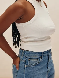 Shop Djerf Avenue Everyday Tank Top White