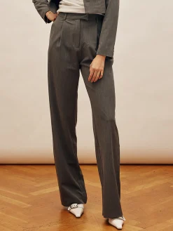 Cheap Djerf Avenue Favorite Pants Grey - Tall