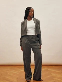 Cheap Djerf Avenue Favorite Pants Grey - Tall