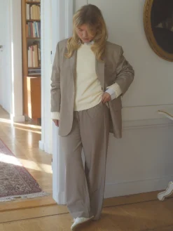 Clearance Djerf Avenue Favorite Pants Oat